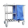 Cleaning Trolley Hospital Folding Cleaning Stainless Steel Trolley For Hospital